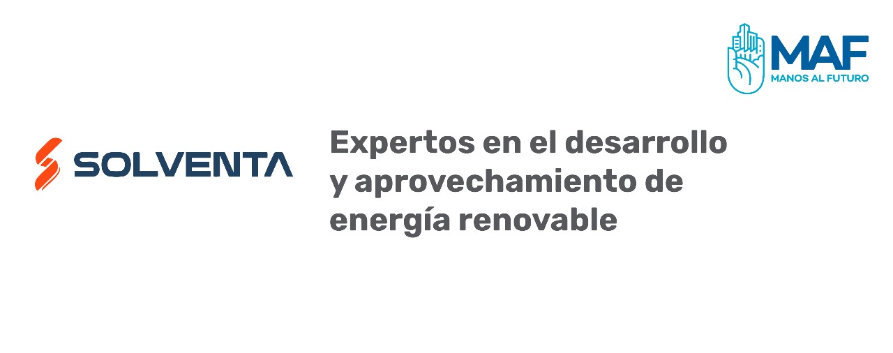 Solventa. Expertos en desarrollo y aprovechamiento de energía renovable.